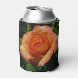 Rafraîchisseur Pour Canette Peach Rose Orange Floral Photographie