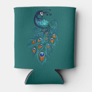 Rafraîchisseur Pour Canette Peacock Feathers