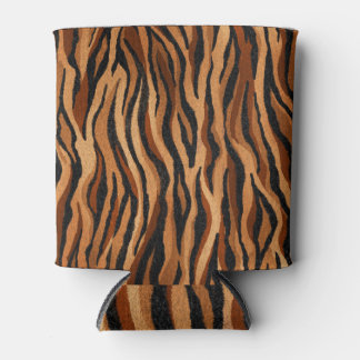 Rafraîchisseur Pour Canette Peau de tigre : motif sans couture dessiné à la ma
