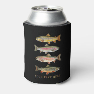 Rafraîchisseur Pour Canette Pêcheur personnalisé - Conception de pêche à la tr