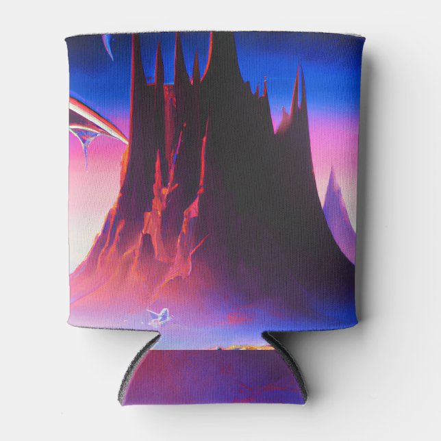 Rafraîchisseur Pour Canette Peinture à l'huile Dream World (Devant)