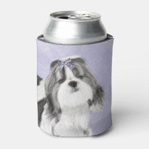 Rafraîchisseur Pour Canette Peinture Shih Tzu - Cute Original Chien Art