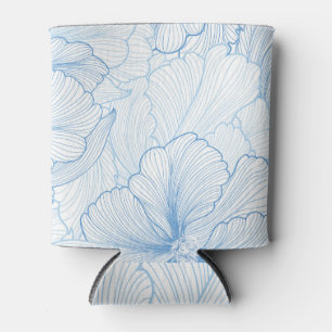 Rafraîchisseur Pour Canette Peony vintage : Motif Floral sans joint