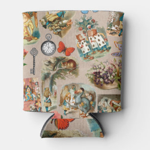 Rafraîchisseur Pour Canette Pépinière Alice Colorée Classique Wonderland 1800s