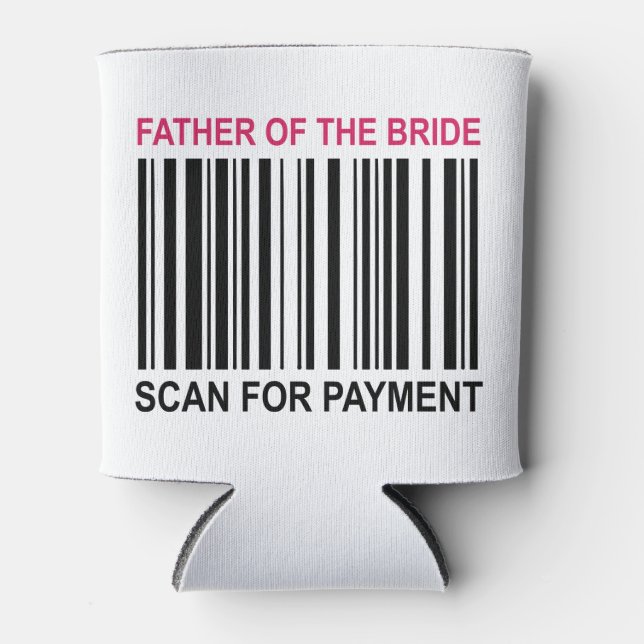 Rafraîchisseur Pour Canette Père De La Mariée (Devant)