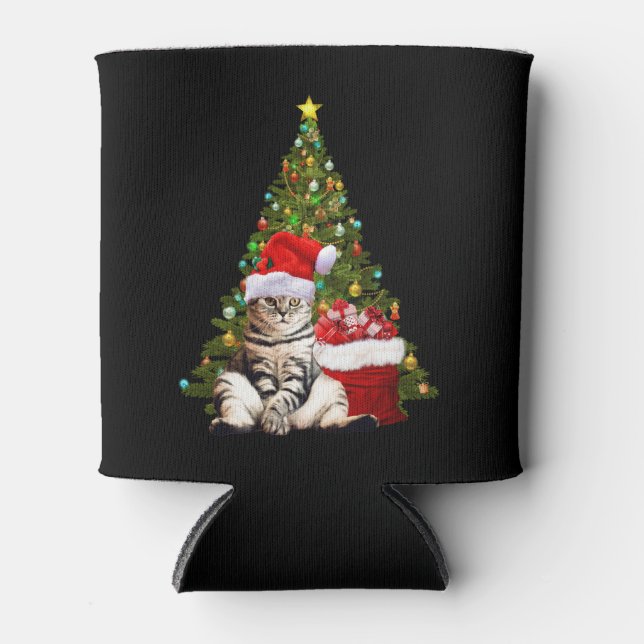 Rafraîchisseur Pour Canette Père Noël Cat (Devant)