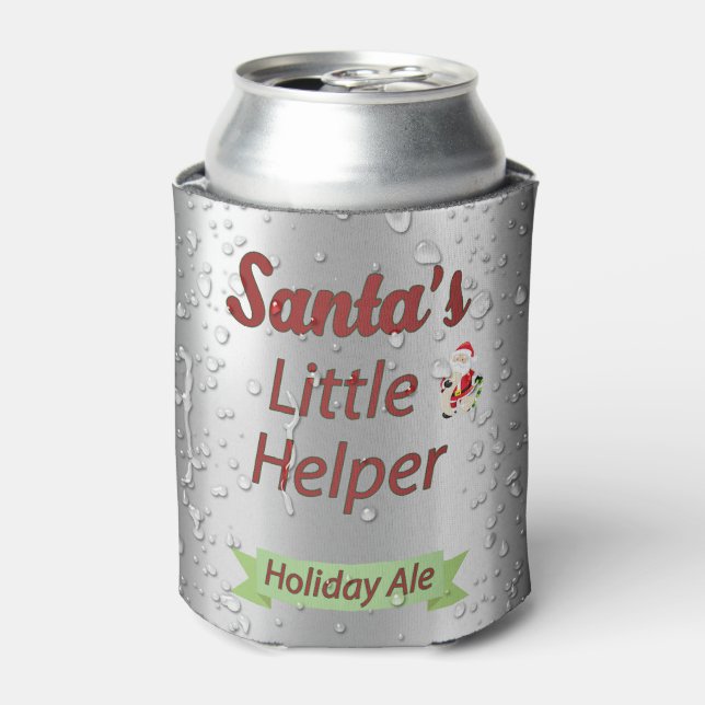 Rafraîchisseur Pour Canette Père Noël Petit Aider à transpirer la bière peut (Can devant)