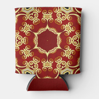 Rafraîchisseur Pour Canette Perle d'or : illustration de cadre décoratif.