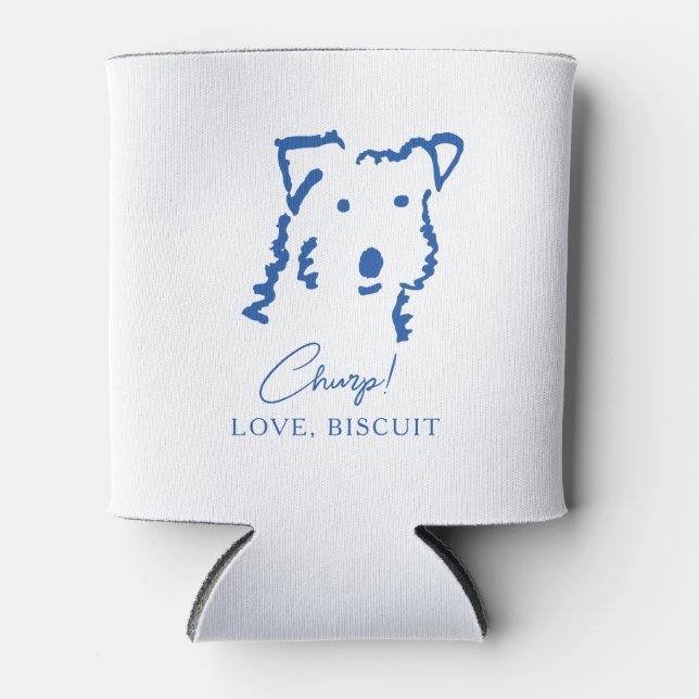 Rafraîchisseur Pour Canette Personalized Fox Terrier Dog (Devant)