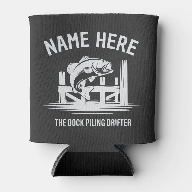 Rafraîchisseur Pour Canette Personalized Name Dock Shadow Bass (Devant)