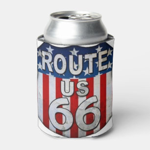 RAFRAÎCHISSEUR POUR CANETTE PERSONNALISÉ "CAN COOLER" ***ROUTE 66***
