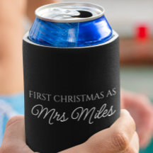Personnalisé 'Premier Noël en tant que Madame' Nom