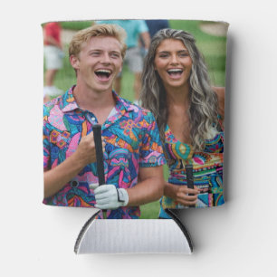 Rafraîchisseur Pour Canette Personnaliser et personnalisation de photo de golf