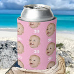 Rafraîchisseur Pour Canette Personnaliser Face 20th 30th 40th 50th Birthday Cr<br><div class="desc">Personnaliser Face 20th 30th 40th 50th Birthday Crew Can Cooler</div>