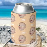 Rafraîchisseur Pour Canette Personnaliser Face 20th 30th 40th 50th Birthday Cr<br><div class="desc">Personnaliser Face 20th 30th 40th 50th Birthday Crew Can Cooler</div>