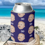 Rafraîchisseur Pour Canette Personnaliser Face 20th 30th 40th 50th Birthday Cr<br><div class="desc">Personnaliser Face 20th 30th 40th 50th Birthday Crew Can Cooler</div>