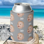Rafraîchisseur Pour Canette Personnaliser Face 20th 30th 40th 50th Birthday Cr<br><div class="desc">Personnaliser Face 20th 30th 40th 50th Birthday Crew Can Cooler</div>