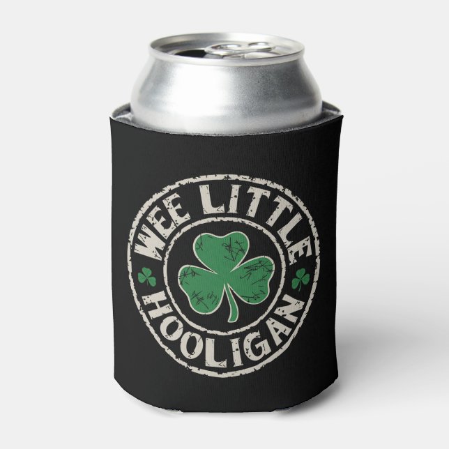 Rafraîchisseur Pour Canette Petit Trèfle de voyou de la Saint-Patrick (Can devant)