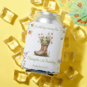 Rafraîchisseur Pour Canette Petite grenouille Froggie 1er anniversaire