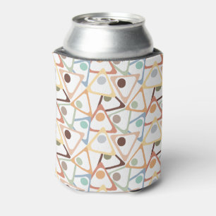 Rafraîchisseur Pour Canette Petits Triangles Pastel