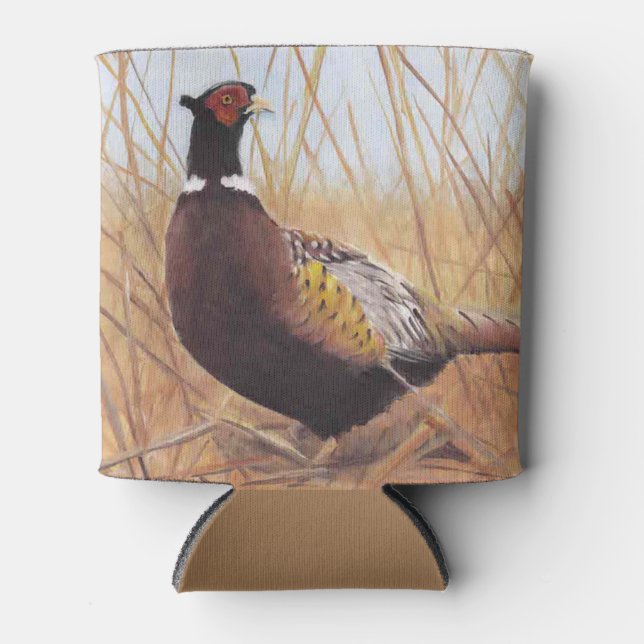Rafraîchisseur Pour Canette Pheasant Bird Art Can Cooler (Devant)
