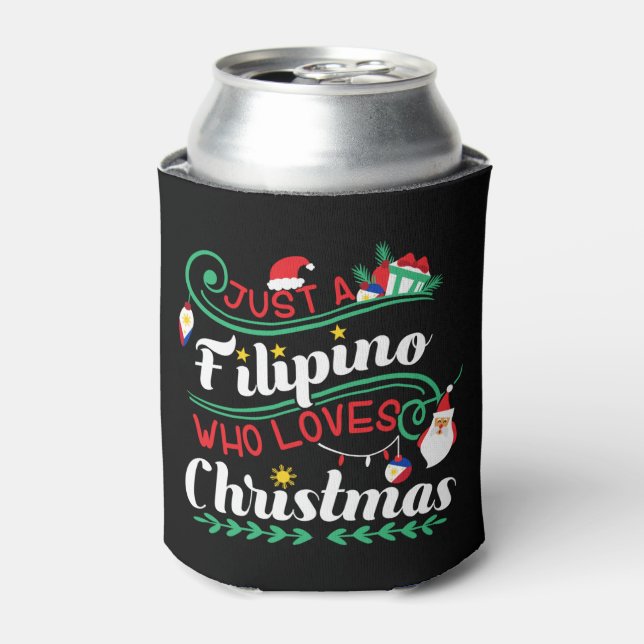 Rafraîchisseur Pour Canette Philippines - Les Philippins qui aiment Noël (Can devant)