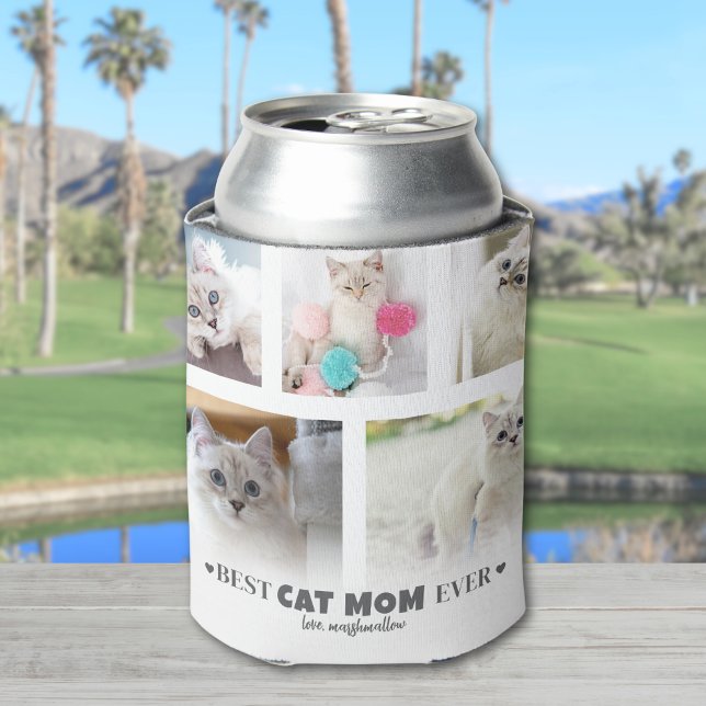 Rafraîchisseur Pour Canette Photo d'animal de chat (Cat Pet Photo Can Cooler )