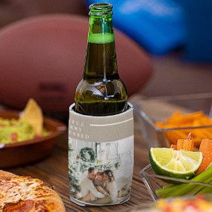 Rafraîchisseur Pour Canette Photo de famille moderne Joyeux Joyeux Joyeux Bé