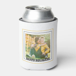 Rafraîchisseur Pour Canette Photo de Noël Happy Holigays LGBTQ