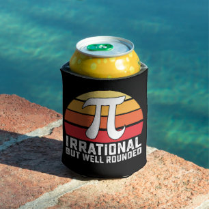 Rafraîchisseur Pour Canette Pi Day Irrationnel Mais Bien Arrondi Math Vintage