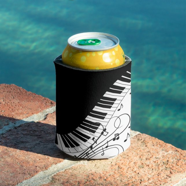 Rafraîchisseur Pour Canette Piano Keyboard Music Design (Piscine in situ)