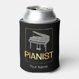 Rafraîchisseur Pour Canette Piano Né Pour Être Pianiste Musicien Design Vintag