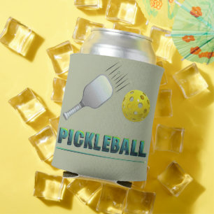 Rafraîchisseur Pour Canette Pickleball Player - Cool Paddle Art