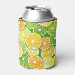 Rafraîchisseur Pour Canette Pièces de fruits d'agrumes pop art 3