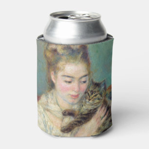 Rafraîchisseur Pour Canette Pierre-Auguste Renoir - Femme avec chat