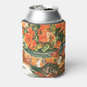 Rafraîchisseur Pour Canette Pierre-Auguste Renoir Geraniums Et Chats