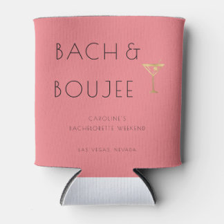 Rafraîchisseur Pour Canette Pink Bach et Boujee Bachelorette