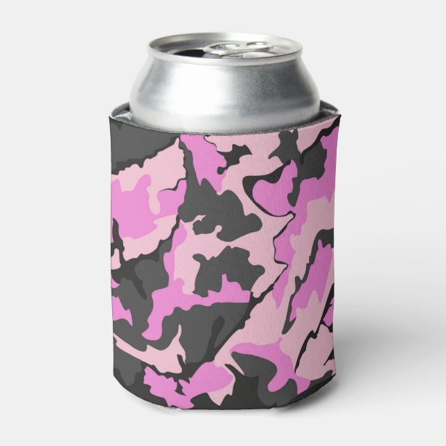 Rafraîchisseur Pour Canette Pink Camo Can Cooler (Can devant)