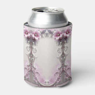 Rafraîchisseur Pour Canette Pink Floral Can Cooler