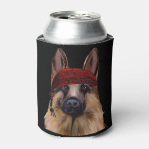 Rafraîchisseur Pour Canette Pirate Berger Allemand