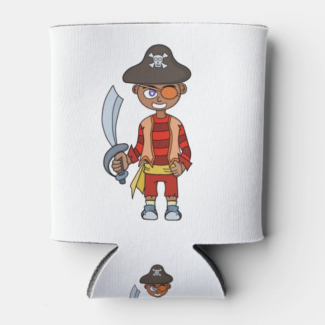 Rafraîchisseur Pour Canette Pirate Boy (Devant)