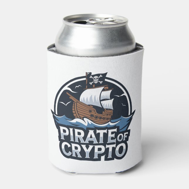 Rafraîchisseur Pour Canette Pirate de Crypto (Can devant)