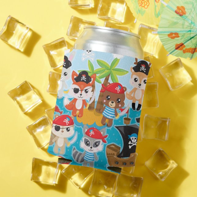 Rafraîchisseur Pour Canette Pirate Pirate Pirate Can Cooler (Été in situ)