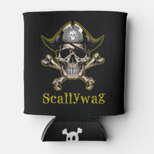 Rafraîchisseur Pour Canette PIRATE SKULS Crossbones