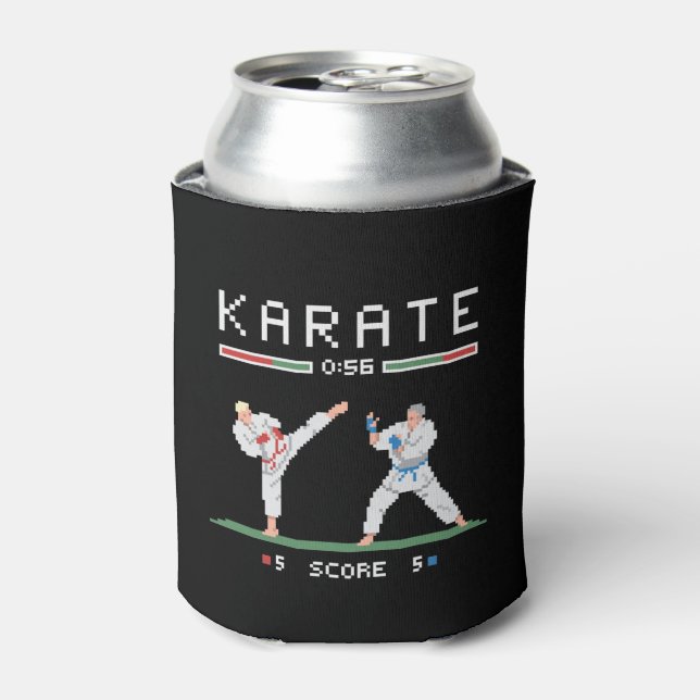 Rafraîchisseur Pour Canette Pixel Karate Game (Can devant)