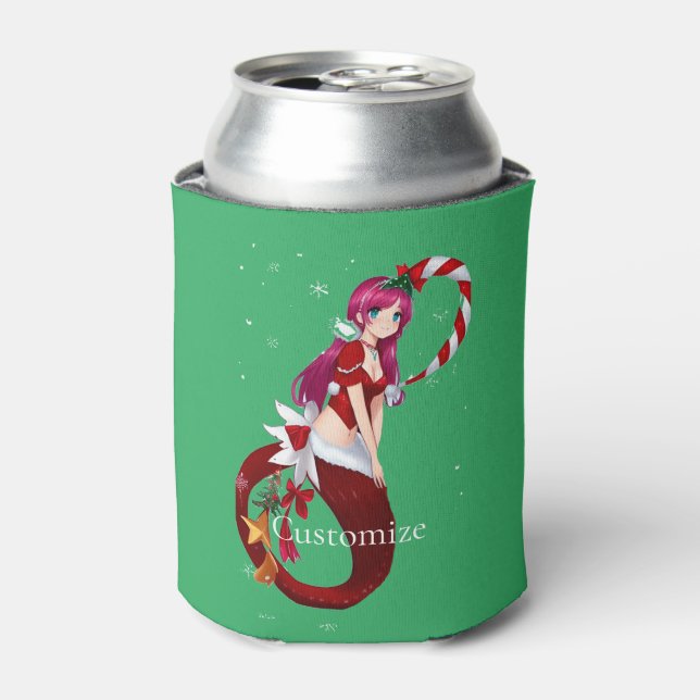 Rafraîchisseur Pour Canette Pixie de Noël Mermaid Thunder_Cove (Can devant)