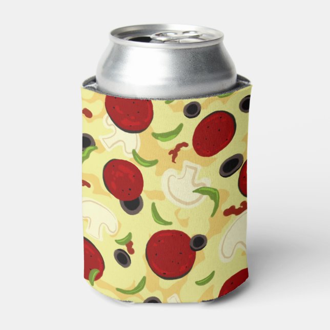 Rafraîchisseur Pour Canette Pizza Topping (Can devant)