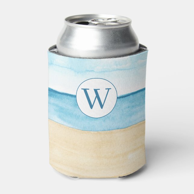 Rafraîchisseur Pour Canette Plage de Monogramme Été (Can devant)