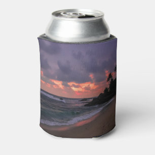 Rafraîchisseur Pour Canette Plage romantique à Dusk