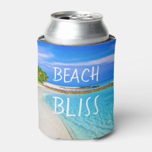 Rafraîchisseur Pour Canette Plage tropicale Bliss